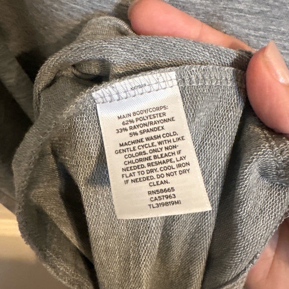 Leith Women’s Cowl Neck Sleeveless Shift Dress, Gray, Large, NWOT - Picture 3 of 5